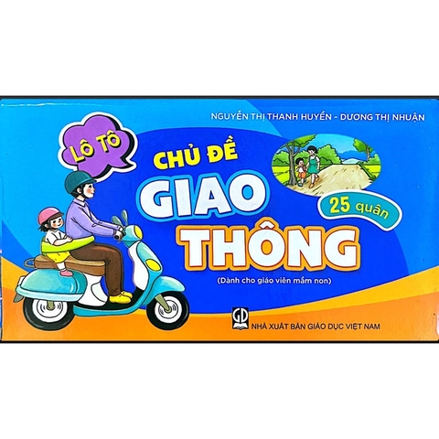 Lô tô chủ đề giao thông (Dành cho giáo viên mầm non)