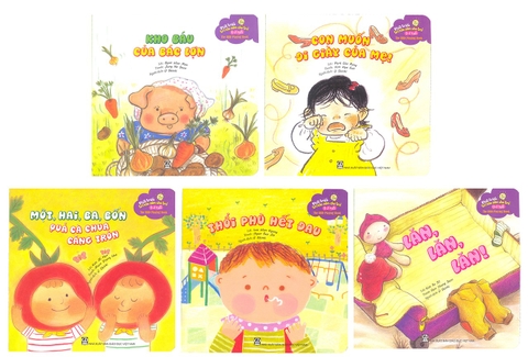 Bộ Sách Phát Triển Trí Não Sớm Cho Trẻ 0 - 2 Tuổi (5 Cuốn)