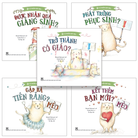 Bộ Bé Có Muốn Giúp Mèo (5 Cuốn)