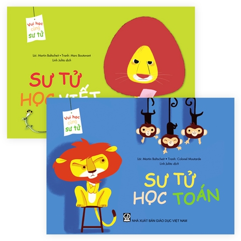 Bộ Sách Vui Học Cùng Sư Tử (02 Cuốn)