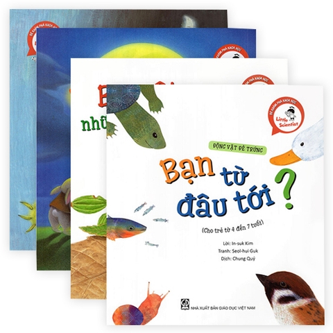 Bộ Sách Little Scientist - Bé Khám Phá Khoa Học (4 Cuốn)