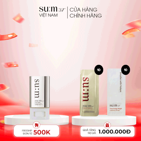Lăn chống nắng Su:m 37 Sun-Away Velvet Sun Stick SPF50 18g