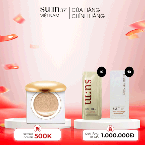 Phấn Nước Trang Điểm Su:m37 Secret Cushion Essence