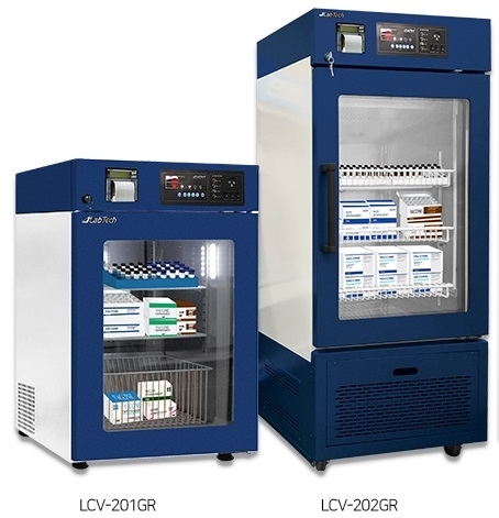 Tủ mát bảo quản mẫu cửa kính 2 - 10oC, 105 lít LCV-201GR Daihan Labtech