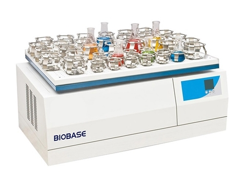Máy lắc ngang công suất lớn 18 bình 1000ml SK-881F BIOBASE