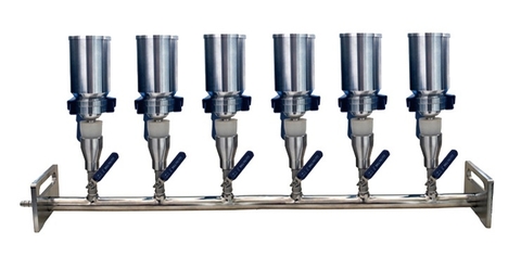 Bộ lọc chân không 6 vị trí x phễu inox SS316, 300ml MVF-6S Biobase