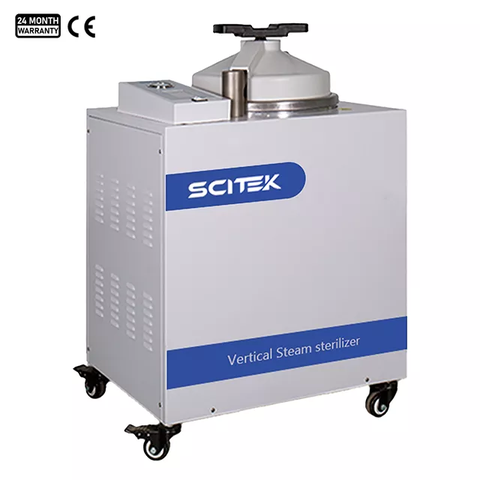 Nồi hấp  tiệt trùng hơi nước áp suất thẳng đứng 50/80/100L ST-V50