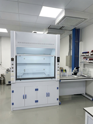 Tủ hút khí 1500mm bằng nhựa PP