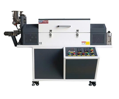 Lò nung ống quay tự động nạp liệu 1200°C