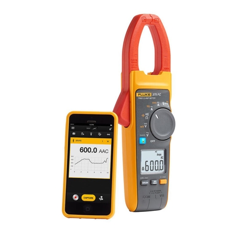 Ampe Kìm Đo Dòng AC/DC FLUKE 375 FC (600A; True RMS)