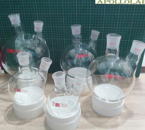 Bình cầu 2 cổ nhám 250ml