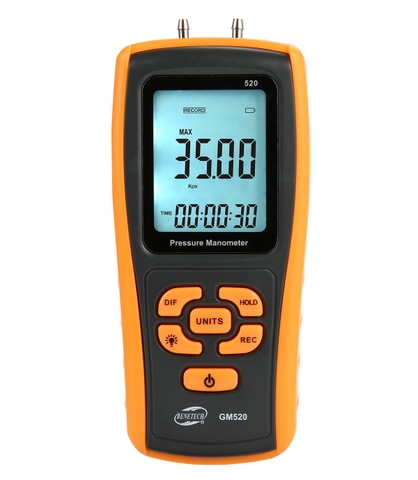 Đồng hồ đo áp suất GM520