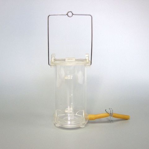 Cốc lấy mẫu nước bằng nhựa Perspex, làm từ nhựa acrylic và thủy tinh.
