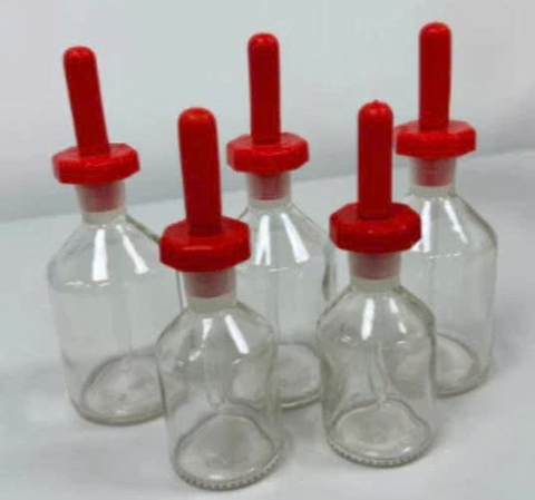 Chai công tơ hút trắng 125ml (cổ nhựa)