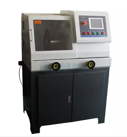 Máy cắt chi tiết kim loại tự động lập trình, máy cắt mẫu phôi