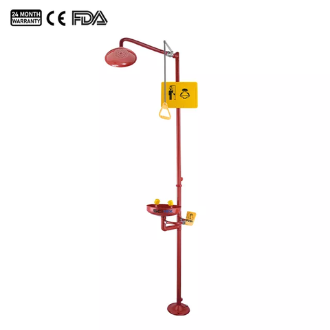 vòi rửa mắt khẩn cấp kèm tắm