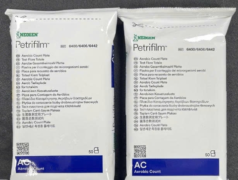 Đĩa Petrifilm kiểm tổng khuẩn hiếu khí (Hộp 100 đĩa)