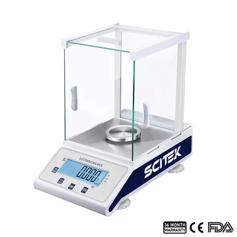 Cân điện tử 3 số lẻ 0,001g,  chuẩn ngoại
