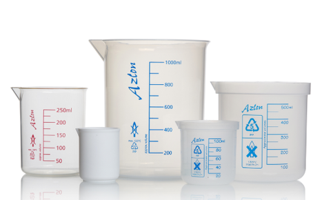 AZLON Cốc nhựa bằng nhựa PP