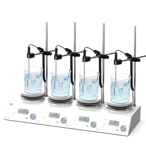 Máy khuấy từ gia nhiệt hiện số 4 vị trí MS-H280-S4 DLAB