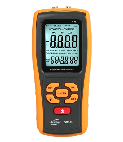 Đồng hồ đo áp suất GM505