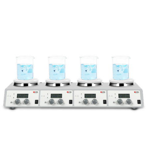 Máy khuấy từ gia nhiệt hiện số 4 vị trí MS-H340-S4 DLAB