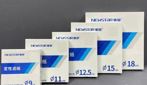 Giấy lọc định tính phi 15cm Newstar