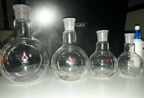 Bình cầu 1 cổ nhám 1000ml