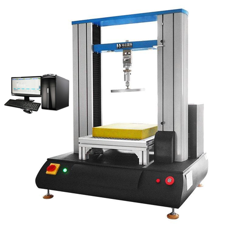 Máy kiểm tra độ cứng nén/ấn lõm (IFD) của vật liệu xốp/bọt.