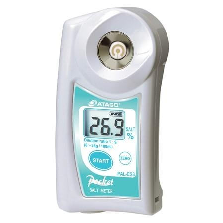 Khúc xạ kế đo độ mặn điện tử hiện số chuyên dùng trong nuôi trồng thủy sản Model PAL-06S