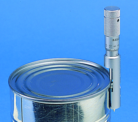Panme Cơ Đo Ngoài Đo Mép Lon Mitutoyo, 0-13mm, 147-202