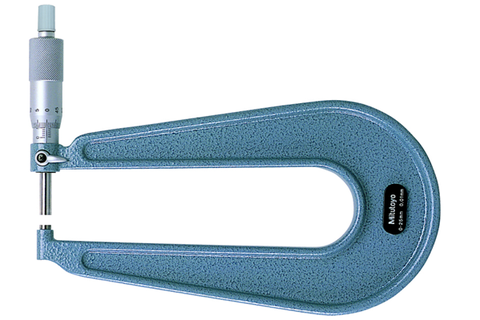 Panme Cơ Đo Ngoài Đo Tấm 0-25mm, 150mm Mitutoyo, 118-118