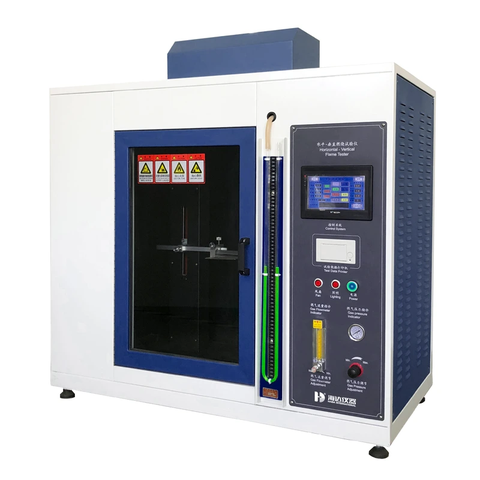 Thiết bị thử nghiệm cháy ngang và dọc điều khiển bằng PLC
