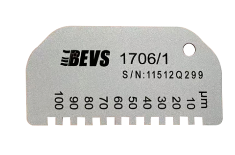 Thước đo độ dày màng ướt (dạng lược) BEVS 1706