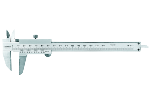 Thước Cặp Cơ Khí Ngàm Phủ Carbua 0-150mm/0,05mm Mitutoyo, 536-221