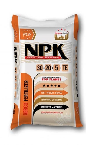 Phân Bón NPK 3 MÀU 30-20-5