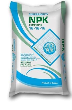 Phân Bón NPK 16-16-16 THÁP CAO NHẬP KHẨU