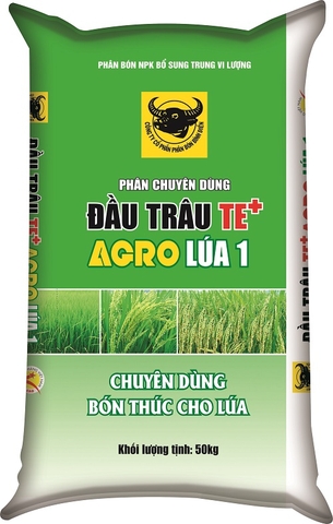 PHÂN BÓN ĐẦU TRÂU TE + AGRO LÚA 1