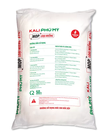 PHÂN BÓN KALI PHÚ MỸ (DẠNG MIỂNG)