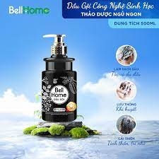 Dầu gội BELL ĐỨC BIO NANO 500ml Chai Pết tròn Đen Mới