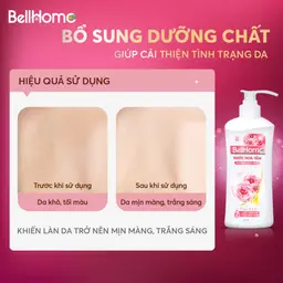 Sữa tắm BELL ĐỨC BIO NANO 800ml Chai Trụ Trắng