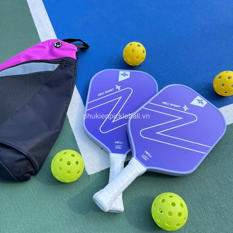 [TÍM] Bộ Vợt Pickleball Joola T700 Sợi Đầy Đủ Sợi Thủy Tinh Và Carbon