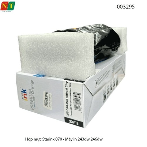 Hộp Mực Starink 070 – Canon LBP 243dw / 246dw / 247dw / MF461 / MF462 / MF463 / MF465 – Không Chip – Có Lỗ Đổ Mực
