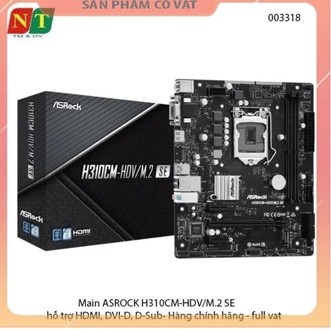 Mainboard Asrock H310CM-HDV