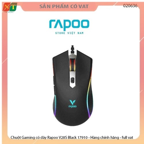 Chuột Gaming có dây Rapoo V28S
