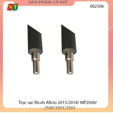 Trục sạc Ricoh Aficio 2015/2018/ MP2000/2580/2001/2501 - Trục cao su Ricoh Aficio 2015