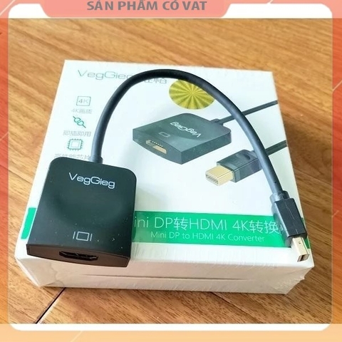 Cáp chuyển đổi mini Display to HDMI 4K VEGGIEG model VZ616