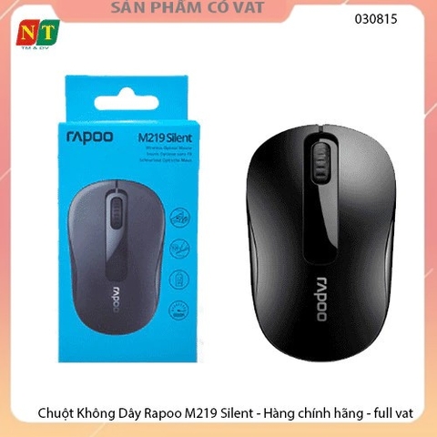 Chuột máy tính không dây Rapoo M219 Silent