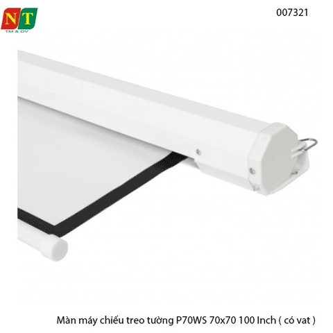 Màn chiếu treo tường DALITE P70WS 100” ( 70x70 | 178×178cm) – Kéo tay – Tỷ lệ 1:1 – Chính hãng – Full VAT