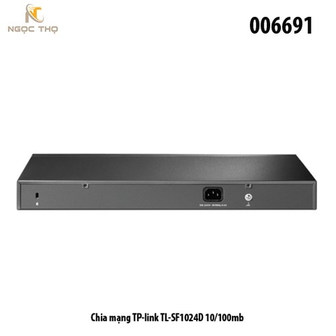 Switch TP-Link SF1024D – Bộ Chia Mạng TPlink 24 Cổng 10/100Mbps – Dạng Rack 19 inch – Plug & Play – Chính Hãng